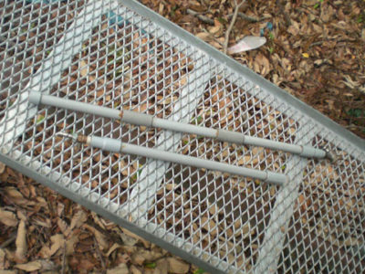 破断したノズル