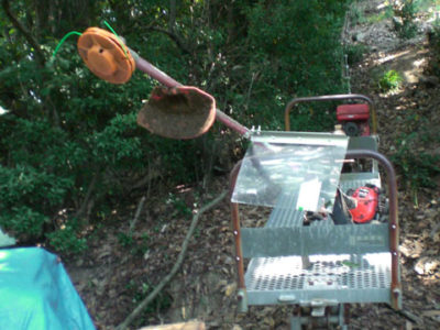 オリジナル防護カバーを装着